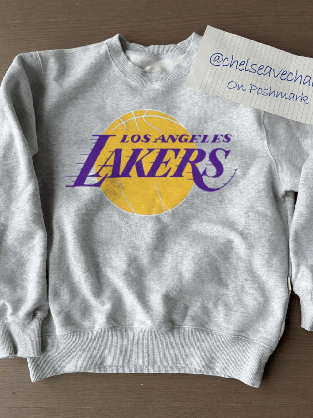 Vintage Los Angeles Lakers Crewneck Sweatshirt, Retro NBA Basketball Shirt Tee